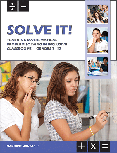 book cover solve it! teaching mathematical problem solving